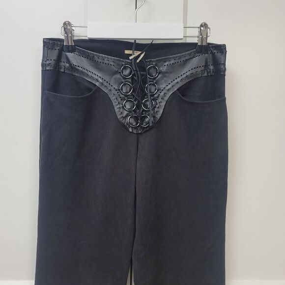 Max Studio Black Flared Pants, Xxs - Picture 5 of 8